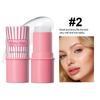 Увлажняющие сияющие румяна-стик для щек, увлажняющие, легкие и удобные, с прохладной текстурой для макияжа лица для женщин, 2 в 1