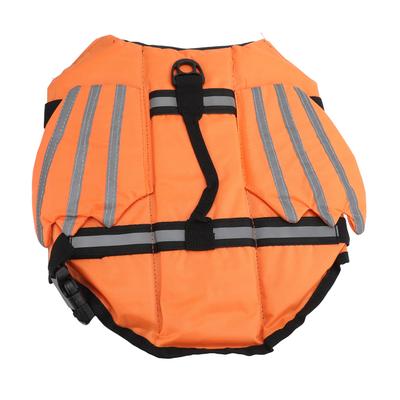 Dog Life Jacket with Detachable Chin Float Reflective Dog Swimming Safety Vest for Boating Water Activities