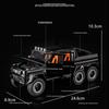 1/20 Benz AMG 6x6, модель внедорожника с большими колесами, внедорожник, металлическая литая под давлением коллекция автомобилей, звуковая и световая миниатюрная игрушечная машинка для детей