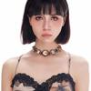 Ожерелье-подвеска в виде часов из сплава, украшенное драгоценными камнями, ожерелье из соединенных звеньев, подходящее для придания элегантности
