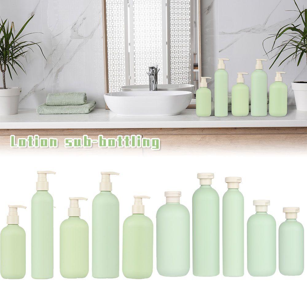 Round Bottles Rustproof Shampoo Shower Gel Lotion Soap for Liquid Lotion Foaming Soap Dispenser