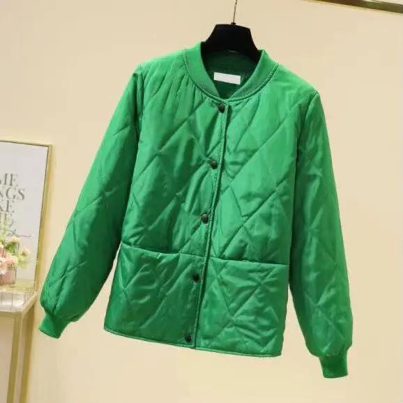 Women Autumn Winter Loose Casual Lightweight Jacket Padded Warm Jackets Female Overcoat