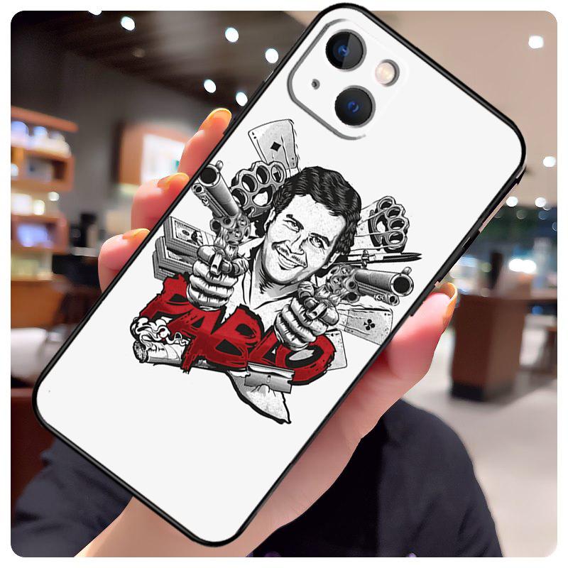 Чехол Pablo Escobar Narcos для iPhone 14 Pro Max 16 15 11 12 13 17 Pro Max mini 15 16 Plus 16e 17 Air