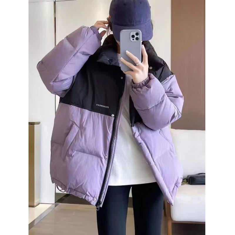 Women's Winter Oversize Loose Short Jacket Overcoat Thick Down Cotton Padded Coat Female Plus Size Casual Puffer Parkas Women