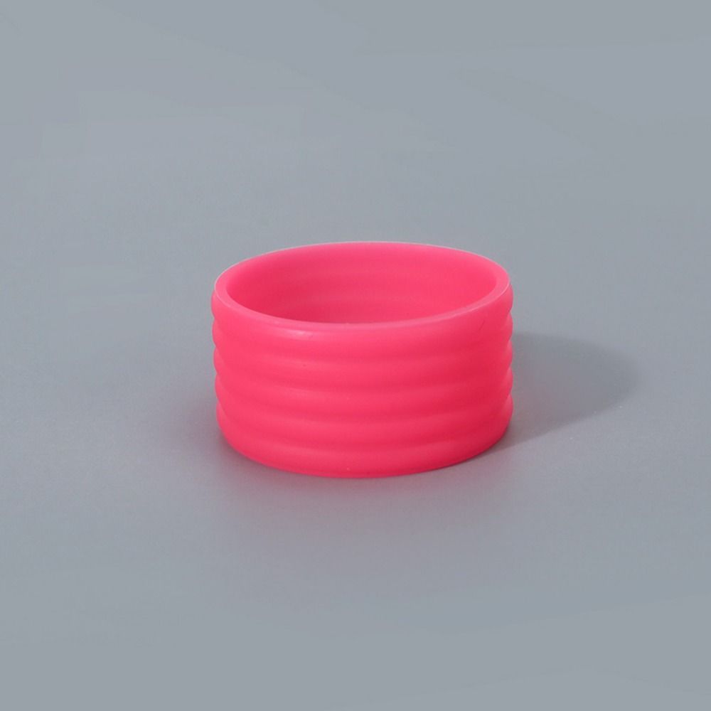 4 Pcs Sweat-absorbing Rubber Tennis Racket Grip Silicone Racket Handle Rubber Ring Tennis Racket
