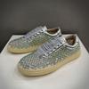 Мода Роскошь Новый Дизайнер Мужские Все Подходят Блеск Шарм Стразы Повседневная Обувь Балетки Мужские Кроссовки для Ходьбы Zapatos Hombre