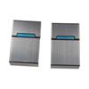 Magnetic Button Name Card Holder Aluminum Zinc Zinc Alloy ID Card Case Fashion Business Card Box  Storage Box