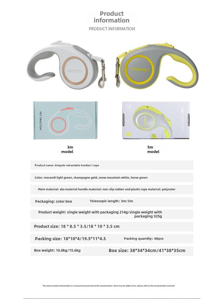 «Автоматический поводок-рулетка для собак — свободный от рук, универсальный поводок для выгула домашних животных для простых прогулок»