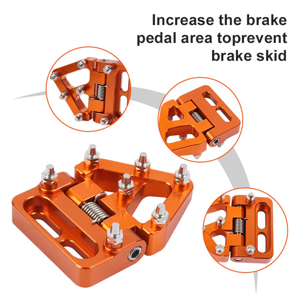Motorcycle Folding Rear Brake Pedal Tip Plate Pad For KTM EXC EXCF SX SXF XC XCF XCW XCFW XC-W 125 250 300 350 450 500 530 2015