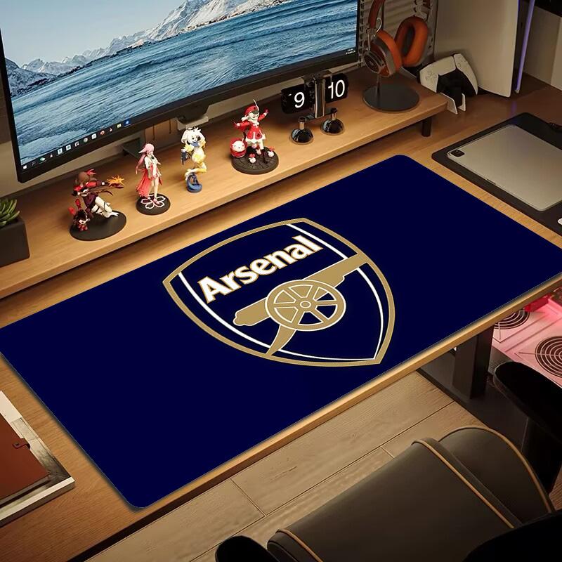 Arsenal F.C Print Cushion Non-slip Laptop Tablet Big Mousepad XXL Mat Mini PC Playmat With Lock edge