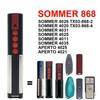Télécommande - SOMMER - 4020 TX03-868-4 - 4 canaux - Code défilant - Blanc