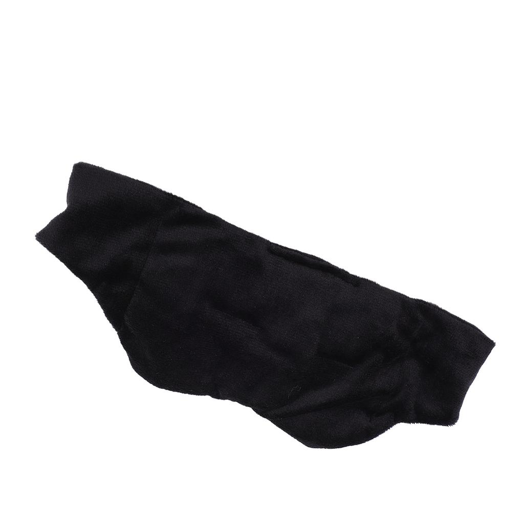 Sleeping Eye Cover Soft Comfortable Weighted Eye Cover Hook and   Fastener Closure for Nighttime