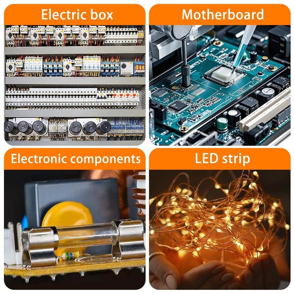 Стеклянный предохранитель 5*20 мм 250 В Быстродействующие предохранители Новый набор предохранителей