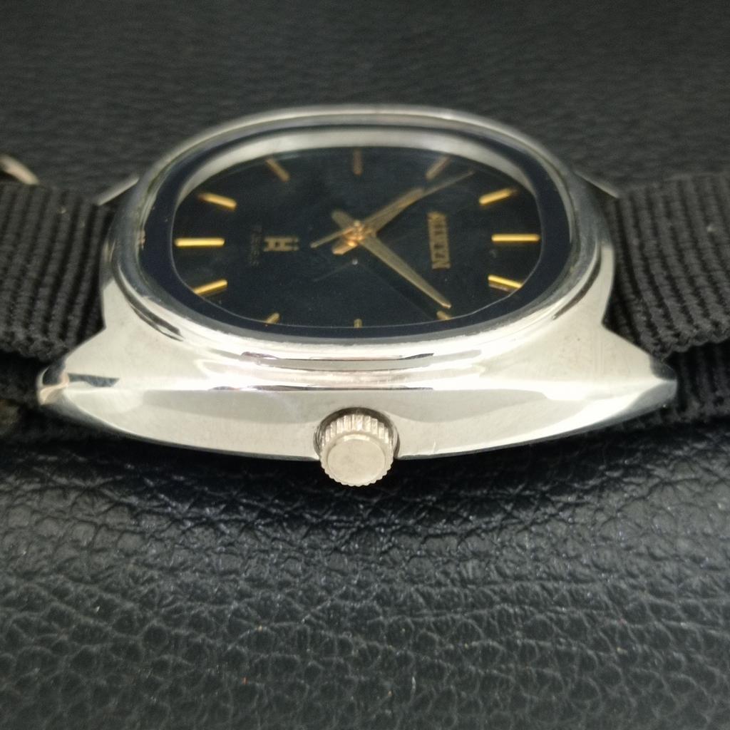 ALLWYN 6300A HAND-WINDING INDIA MENS VINTAGE ORIGINAL DIAL WATCH a706118-1