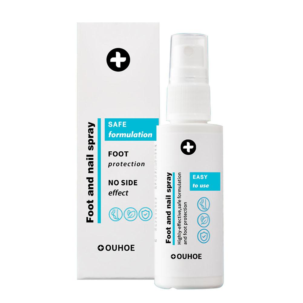 Foot Shoe Odor Deodorant Spray Perfume Scent Odor Removal Anti-Sweat Formula Eliminates Bad Smell for Feet Footwear Socks Gentle