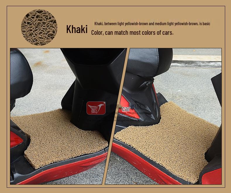 Нескользящий водонепроницаемый коврик для подножки скутера Xiaxing Sanyang Tini110