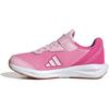 Adidas Faito EL Kids Sneakers Unisex Boys Girls 17-25.5cm Bliss Pink Footwear White Clear Pink Size 22.5 cm
