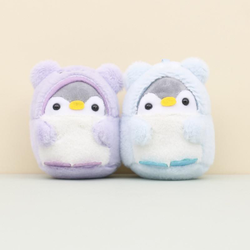 Очаровательный плюшевый мультяшный пингвин, брелок, милая мягкая игрушка, идеально подходит для подарков