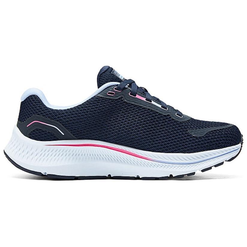 Skechers Go Run Легкие Удобные Низкие Беговые Кроссовки Женские Кроссовки Синий Белый 128614-NVBL