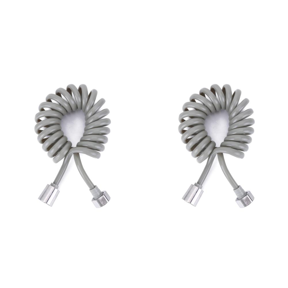 5-1 шт. 2/3/4 м Телефонная линия Душевой шланг Пластиковый шланг для водопровода Защита от перекручивания Мягкий шланг Трубка для туалета Биде Шатаф Распылитель