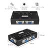 KVM VGA Switch 4 Ports KVM VGA Switch 4 Input PC Switch PC Switch for Keyboard and Mouse USB2.0 MT-VIKI