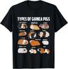 Types Of Guinea Pigs Owner Cool Animal Kids Xmas Gift Gift Unisex T-Shirt