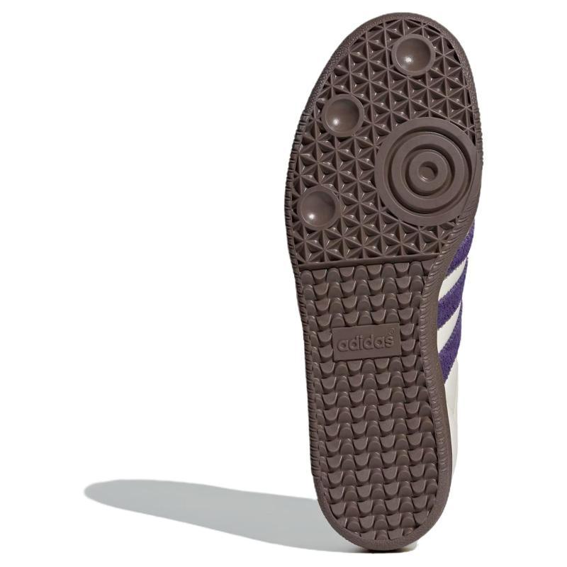 Adidas Женские кроссовки Samba OG Off White Core Purple Green Brown ID8349