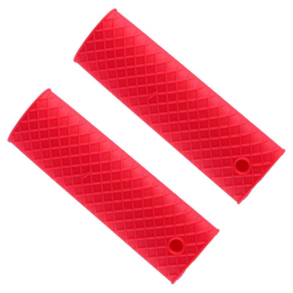 New Kitchen Tools Non-Slip Pot Pan Handles Sleeve Slip Cover Grip Silicone Holder Saucepan Handle