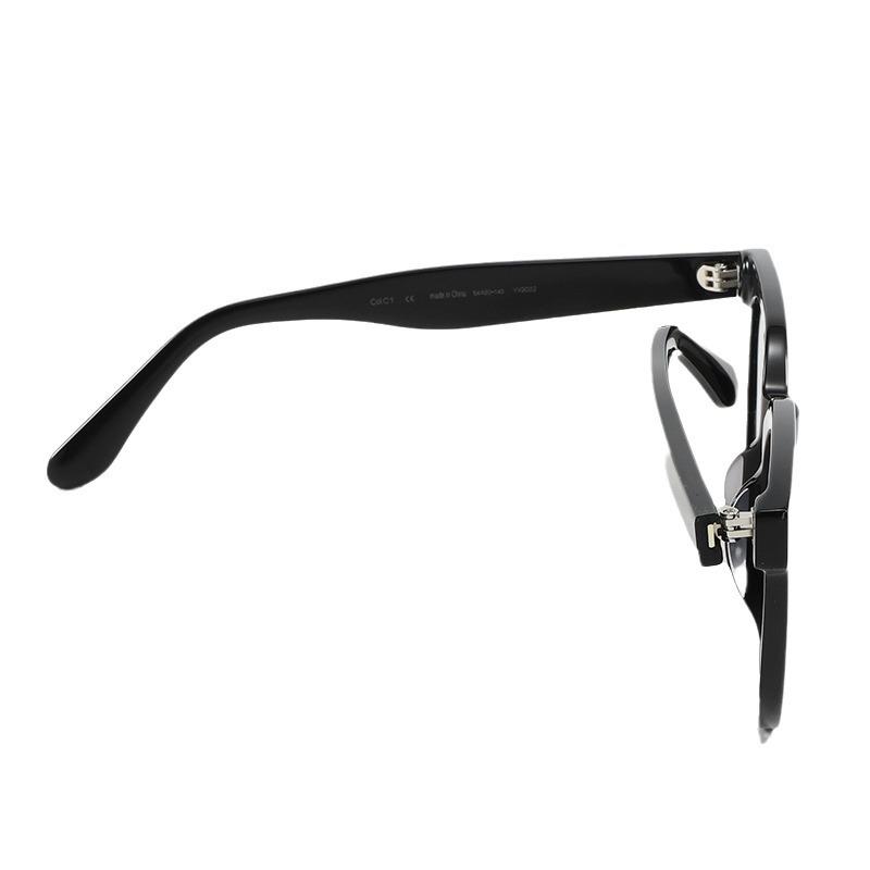 Женские ацетатные солнцезащитные очки Karin Kristen высокого класса - Молочный чайный янтарь, Защита от УФ