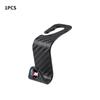UCK2   2025 Hot 4pcs Carbon Fibre Car Rear Seat Hook Hanger Storage Organizer Hooks for BMW E46 E85 E60 F10 E39 F30 E36 F20 E87 E90 E70
