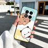 Мультяшный Милый Мягкий Чехол Bubu Dudu для Телефона Xiaomi Redmi Note 12 13 14 15 Pro Plus 11 12S 11S 11T 10 4G Черный Задний Корпус