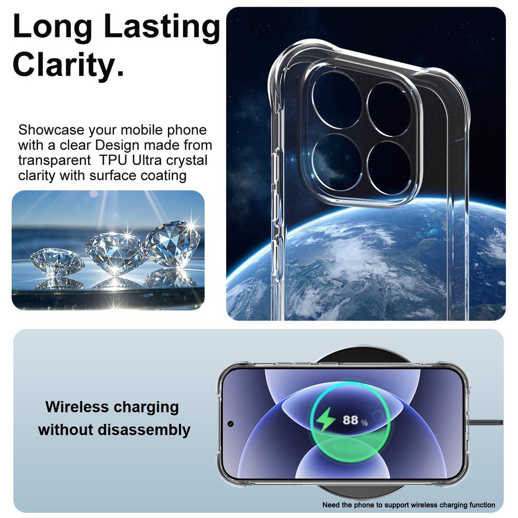 Для Xiaomi MI 17 5G Чехол для телефона IMAK Ударопрочный Мягкий чехол