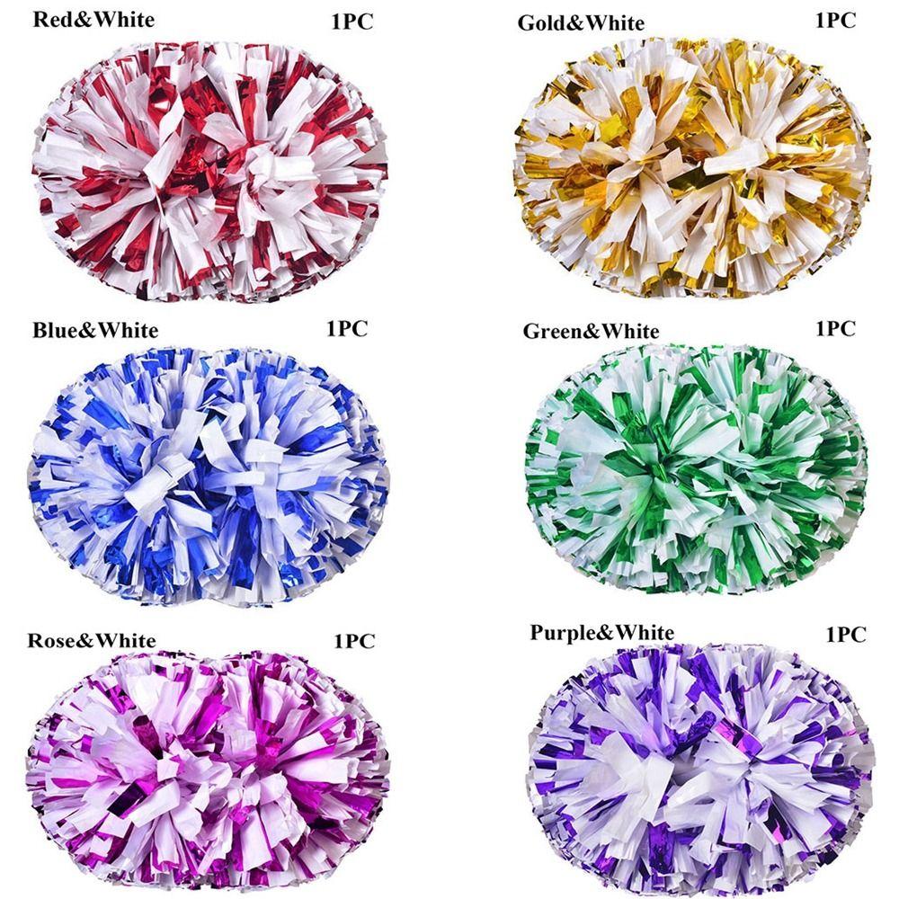 Ручка Черлидинг Мяч Болельщицы Помпоны Декоратор для танцевальной вечеринки Клубные спортивные принадлежности