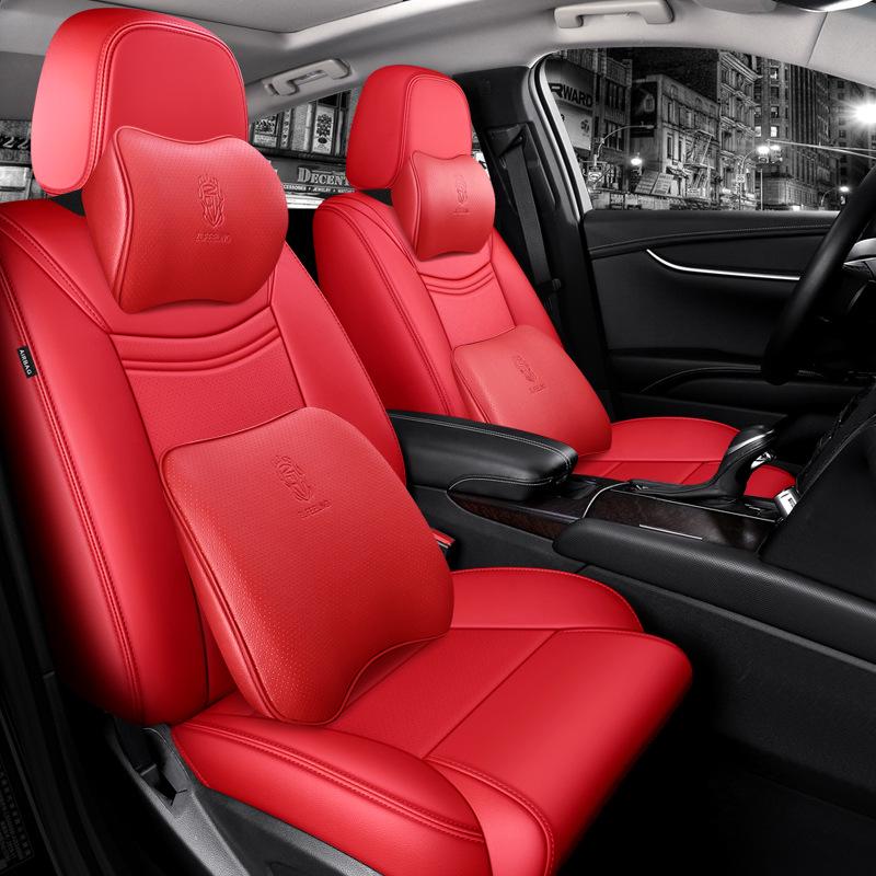 Buick Regal, Excelle, GL6, Encore - Genuine Leather Car Seat Cushion, All-Season Universal Fit