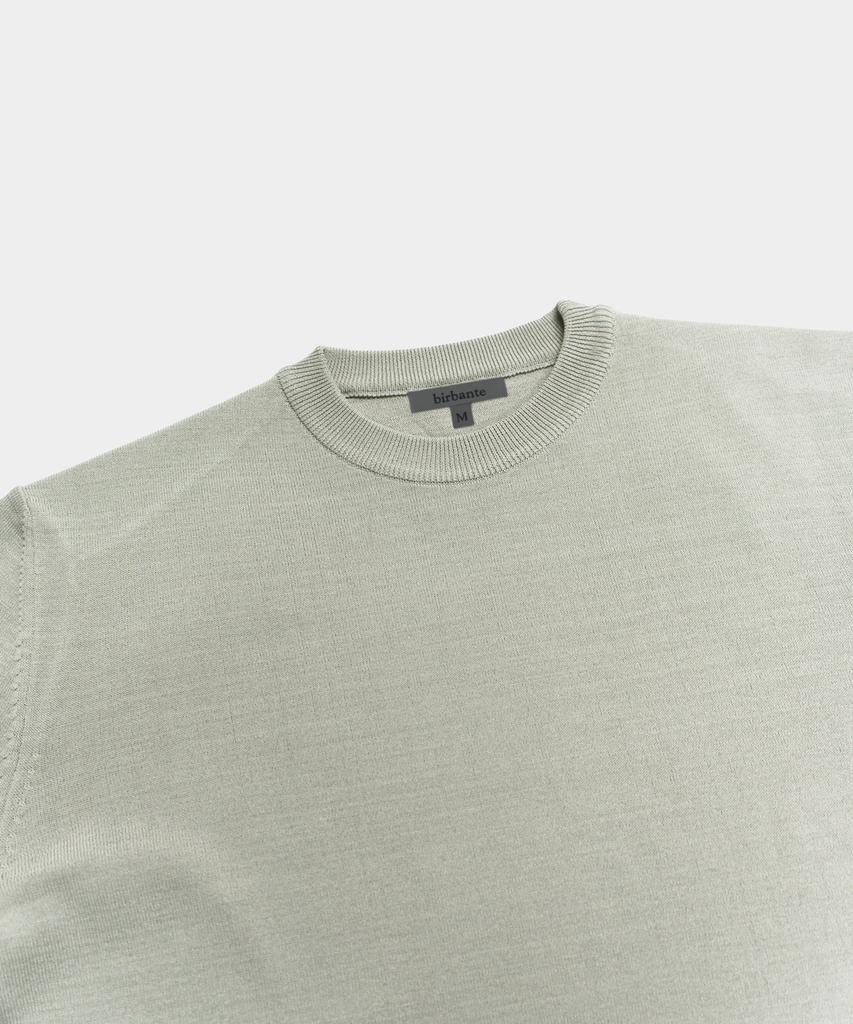 BIRBANTE Cool Mellow Crewneck Knit - Greige