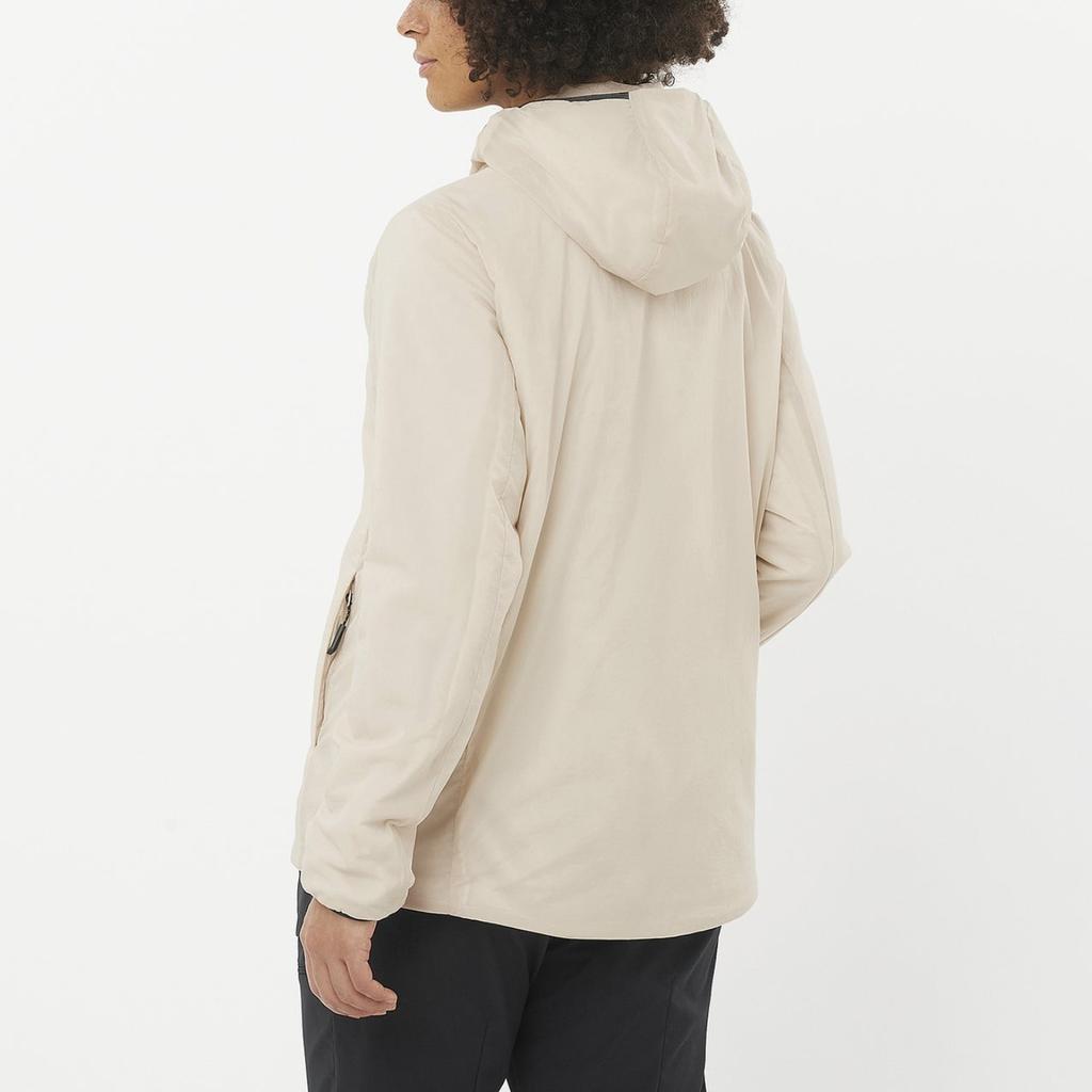 New SALOMON Mountain FLEX Puffer Jacket Women's Apricot C22983