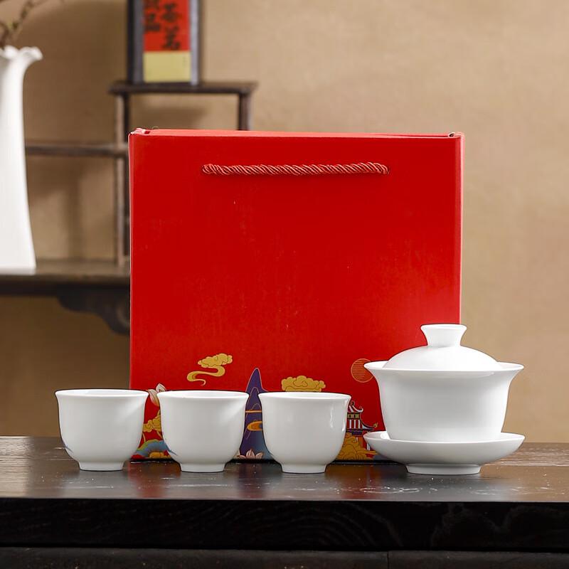 Simple Ceramic Kung Fu Tea Set