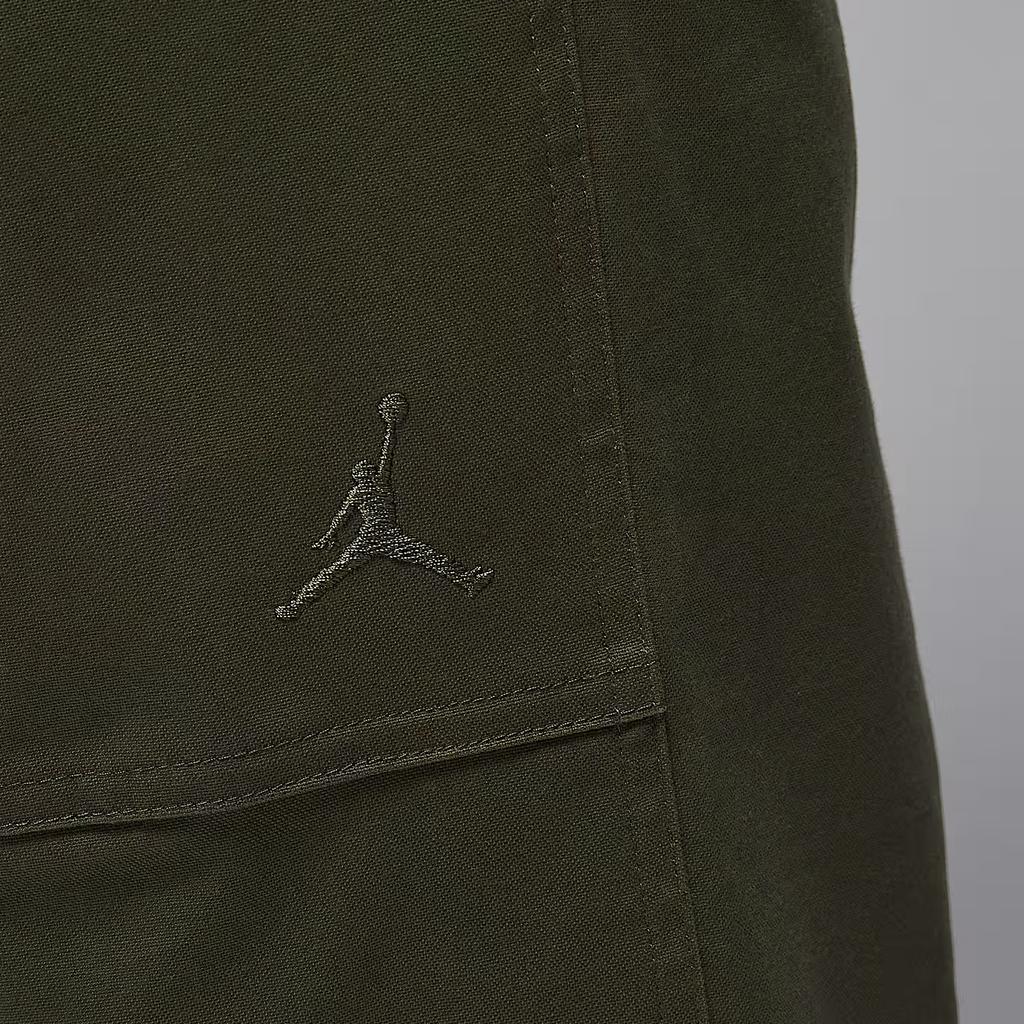 Jordan Essentials Мода Удобные Универсальные Мягкие Повседневные Брюки Мужские брюки Оливково-зеленые HF9330-222