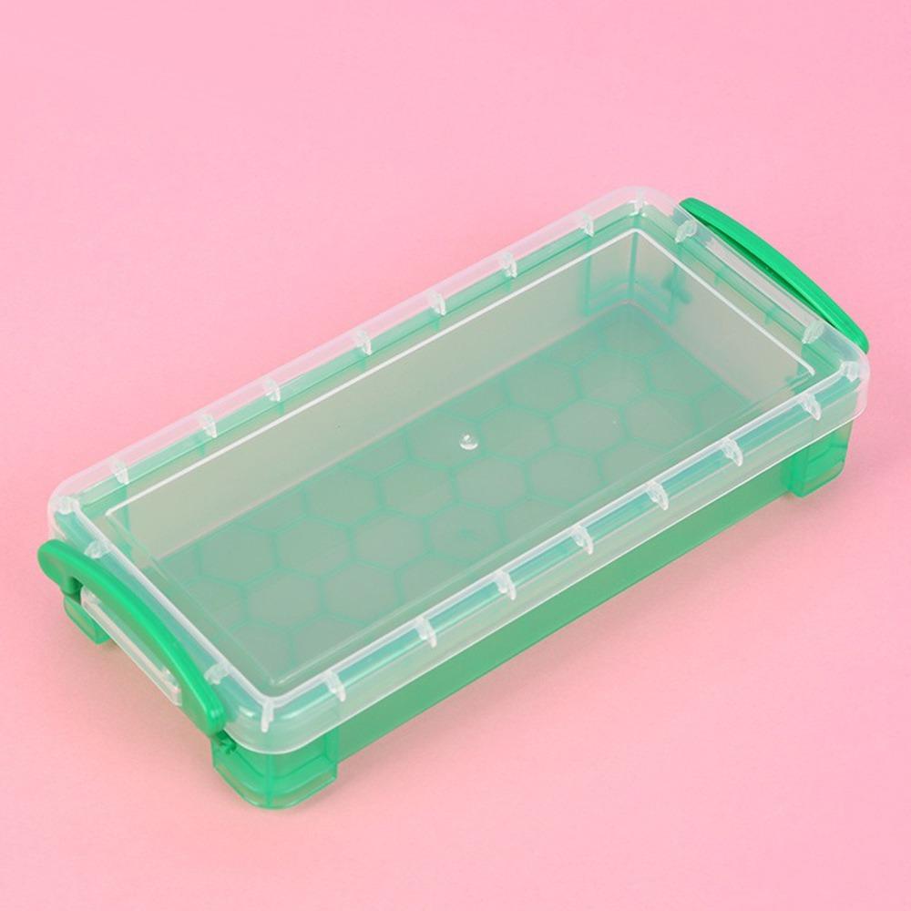 Пенал большой вместимости Пластиковый пенал Новый пенал для карандашей