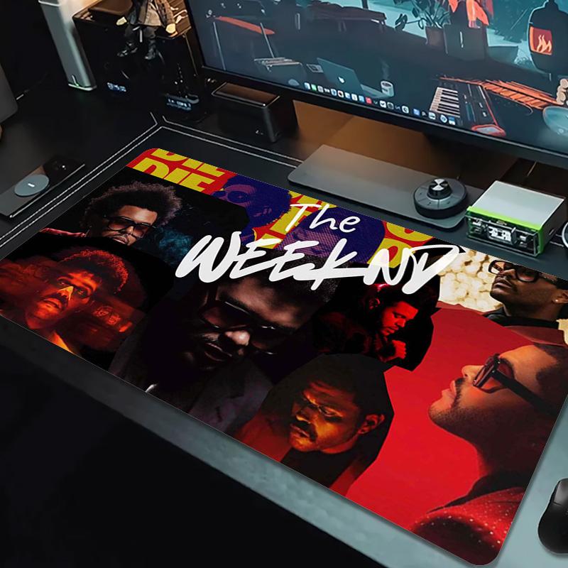 The weekend Color Mouse Pad Large Gaming Table Cushion Non-slip Laptop Tablet Big Mousepad XXL Mat Mini PC Playmat With Lock edge