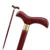 Red Sandalwood Bird Wooden Fashion Walking Stick Decorative Cospaly Party Wood Walking Cane Halloween Mace Wand Crosier 89cm