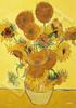 EPOCH 500 Super Small Piece Jigsaw World Sunflowers X with and Score Ticket Puzzle, Paintings (18.2 25.7 Cm), 52-818, Glue, Spatula,