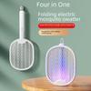 Smart Foldable Electric Mosquito Swatter with Vertical Rotation and Photocatalyst Mosquito Trap Lamp