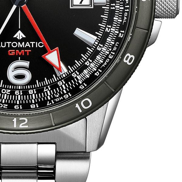 Citizen Мужской NB6046-59E ( Часы PROMASTER SKY Series механические GMT) Круглые часы с многоосевым аналоговым механизмом