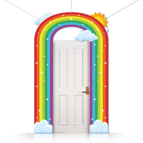 CUTHOLLOW 3 шт. Декор для вечеринки "Страна сладостей" Баннер-вывеска на крыльцо, Баннер на дверь с тематикой леденцов, пирожных, пончиков, Фотозона