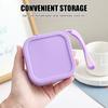 Silicone Coin Bag Portable Cosmetic Bag Data Cable Storage Bag Headphone Cable Storage Bag Small Item Storage Bag
