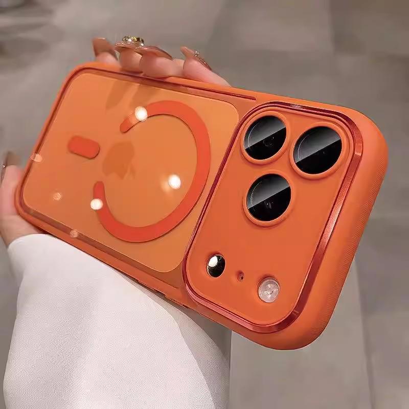 Премиальный прозрачный магнитный чехол для iPhone 16/15 Pro Max - Защита от падений, Стильный дизайн