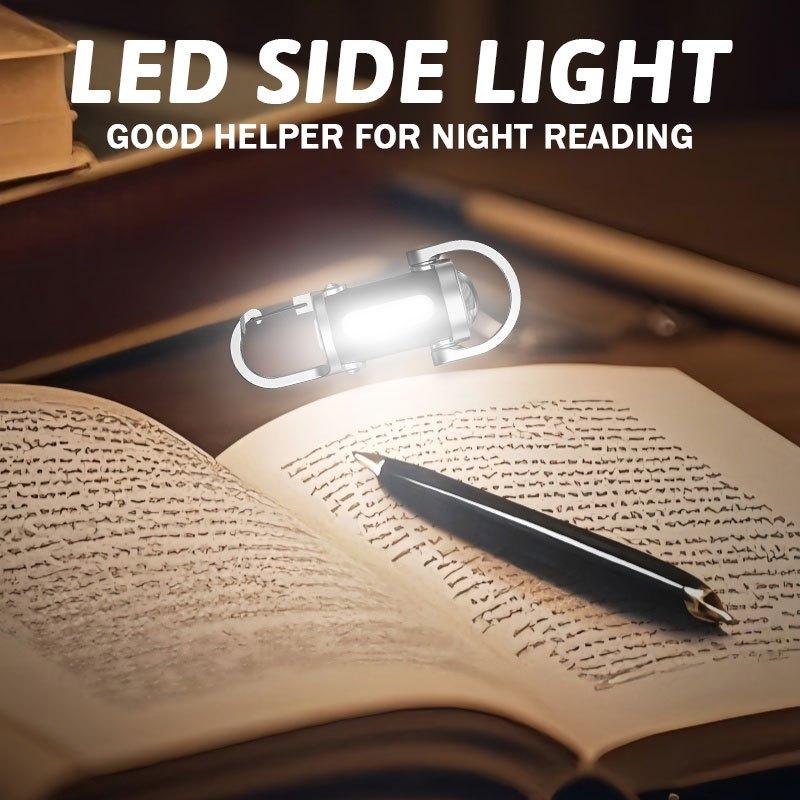 Flashlight Keychain USB Charging Hook 200 Lumen Ultra Bright Portable Emergency Flashlight Suitable for Camping, Hiking, Home, Essential for Hiking