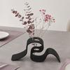 Креативная подставка для растений 3D-печать, подставка для сушеных цветов, изогнутая ваза-лента, декоративный держатель, контейнер для спальни, искусственная стойка для гостиной