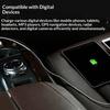 Панель с двойной USB-розеткой 12 В 24 В для автомобиля и лодок с монитором выходного напряжения 4,8 А и защитным ко
